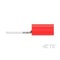 Te Connectivity Fork Terminal, #6 Stud Size, 16 AWG, 600 V, Vinyl, PVC Insulated, Red 327043 - alternate 2